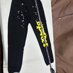 Sp5der Black Jeffery Sweatpants